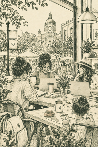 Why Working Moms in McKinney Need a Space Like Café Mama